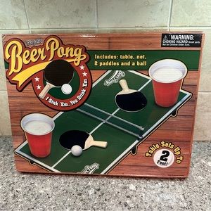 New in box 
Beer Pong I Sink ‘Em, You Drink ‘Em